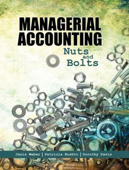 Paperback Managerial Accounting: Nuts and Bolts Book