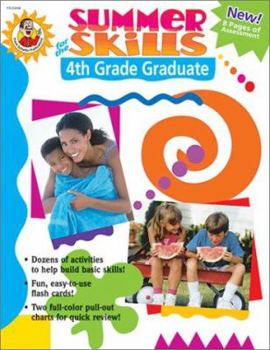 Paperback Summer Skills 4th Grade Grad Book