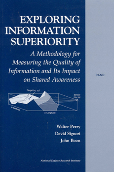 Paperback Exploring the Information Superiority: A Methodology for Measuring the Qualtiy of Information and Its Impact on Shared Awareness Book