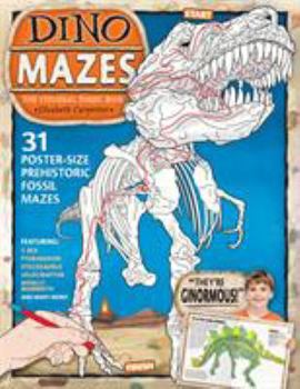 Paperback Dinomazes: The Colossal Fossil Book