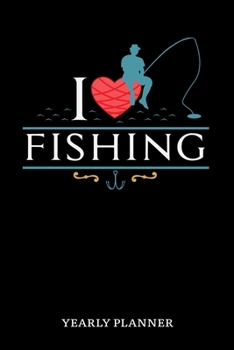 Fishing Yearly Planner: Flyfishing Fly Fishing Fish Anglin Fisherman Two Years Planner 2020 2021 Daily Weekly Monthly Academic Planner & Organizer To Do's And Goals Calendar Class Shedule For Student