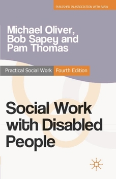 Paperback Social Work with Disabled People Book