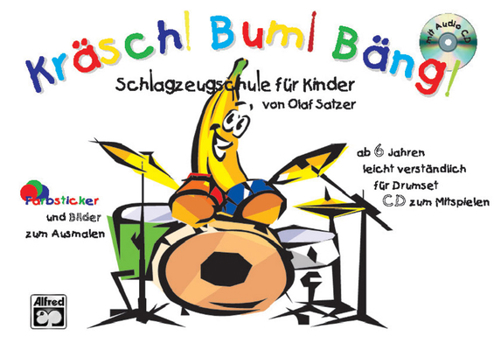 Paperback Kräsch! Bum! Bäng! 1: German Language Edition, Book, CD & Online Audio [German] Book