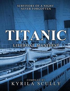 Paperback Titanic Lifeboat Manifest Book