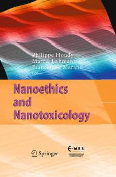 Paperback Nanoethics and Nanotoxicology Book