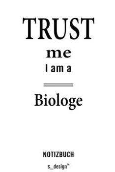 Notizbuch für Biologen / Biologe / Biologin: Originelle Geschenk-Idee [120 Seiten  kariertes blanko Papier] (German Edition)