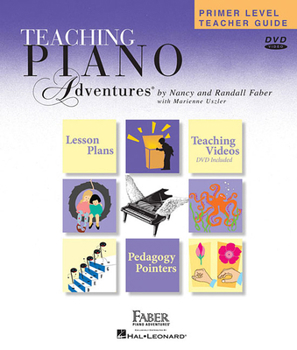 Paperback Teaching Piano Adventures, Primer Level Teacher Guide Book
