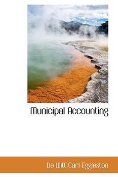 Paperback Municipal Accounting [Large Print] Book