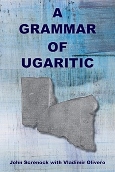 Paperback A Grammar of Ugaritic Book