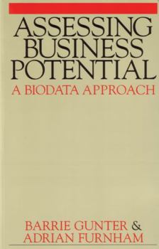 Paperback Assessing Business Potential: A Biodata Approach Book