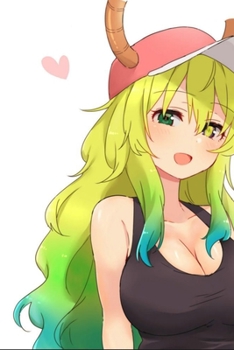 Journal: Dragon Maid Soft Glossy Cover Journal Lined Pages Book 6 x 9 Inches 110 Pages
