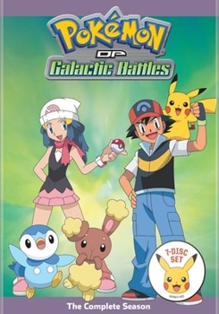 DVD Pokemon Diamond & Pearl Galactic Battles: The Complete Season Book