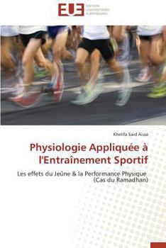 Paperback Physiologie appliquée à l'entraînement sportif [French] Book