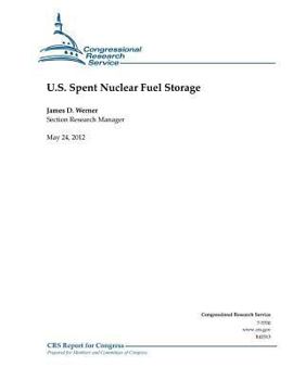 Paperback U.S. Spent Nuclear Fuel Storage Book