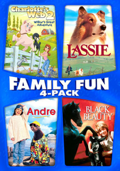 DVD Family Fun 4-Pack Collection Book