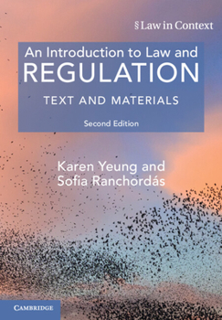 Paperback An Introduction to Law and Regulation: Text and Materials Book