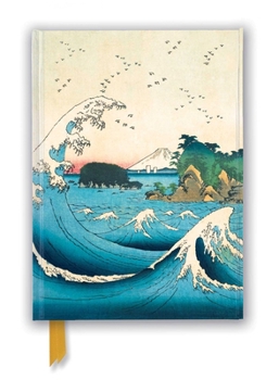 Hiroshige II: The Seven-Mile Beach in Sagami Province (Foiled Journal) (Flame Tree Notebooks)