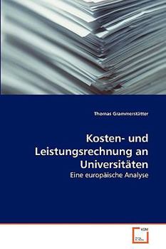 Paperback Kosten- und Leistungsrechnung an Universitäten [German] Book