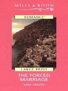 Hardcover The Forced Marriage [Large Print] Book