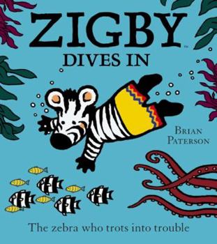 Hardcover Zigby Dives in Book