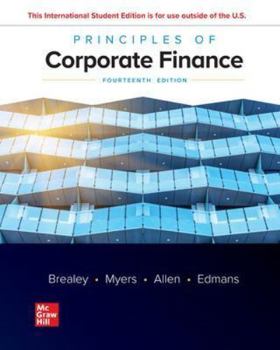 Paperback Principles of Corporate Finance ISE Book