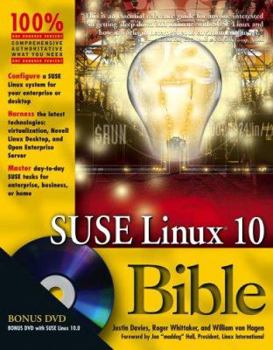 Paperback SUSE Linux 10 Bible [With DVD] Book