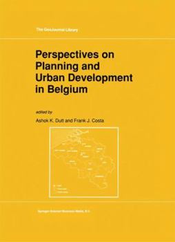 Paperback Perspectives on Planning and Urban Development in Belgium Book