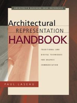 Hardcover Architectural Representation Handbook: Traditional and Digital Techniques for Graphic Communication Book