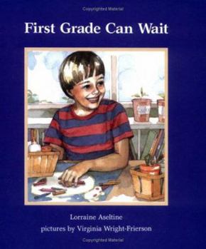 Hardcover First Grade Can Wait Book