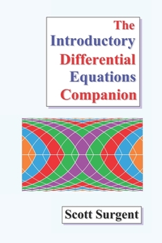 Paperback The Introductory Differential Equations Companion Book