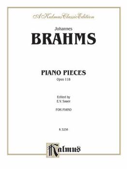 Paperback Piano Pieces, Op. 118 Book