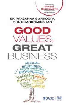 Paperback Good Values, Great Business Book