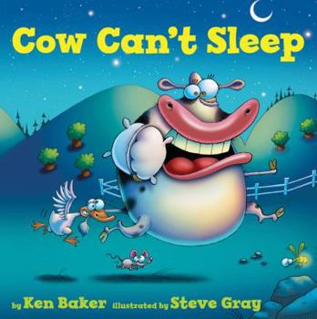 Hardcover Cow Can't Sleep Book