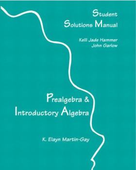 Paperback Prealgebra & Introductory Algebra: Student Solutions Manual Book