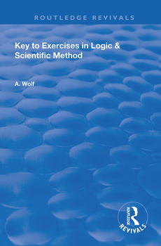 Paperback Key to Exercises in Logic and Scientific Method Book