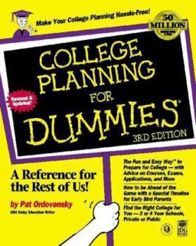 Paperback College Planning For Dummies Book