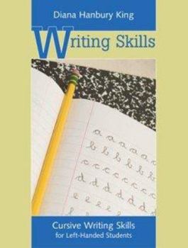 Paperback Cursive Writing Skills for Left-Handed Students Book