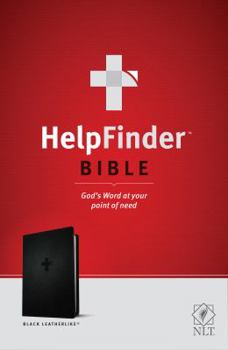 Imitation Leather Helpfinder Bible NLT: God's Word at Your Point of Need Book