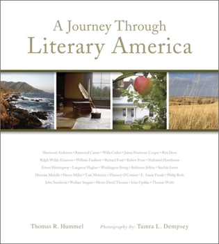 Hardcover A Journey Through Literary America Book