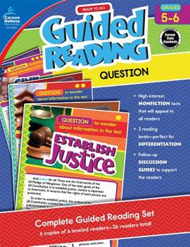 Paperback Ready to Go Guided Reading: Question, Grades 5 - 6 Book