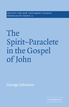 Paperback The Spirit-Paraclete in the Gospel of John Book