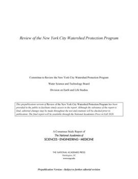 Paperback Review of the New York City Watershed Protection Program Book