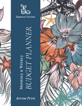 Paperback Budget Planner: Monthly Weekly Financial Tracker, Expense Workbook, Bill Payment Log Debt Organizer With Income Expenses Tracker Savin Book