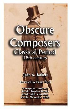 Paperback Obscure Composers: Classical Period 18th Century Book