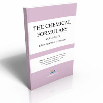 Paperback The Chemical Formulary, Volume 19 Book