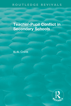 Paperback Teacher-Pupil Conflict in Secondary Schools (1987) Book