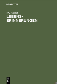 Hardcover Lebenserinnerungen [German] Book