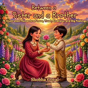 Between a Sister and a Brother: 15 Illustrated Moments of Love, Trust, Kindness, and Big Feelings