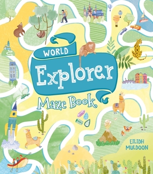 Paperback World Explorer Maze Book