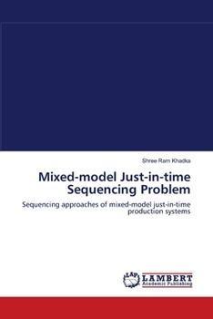 Paperback Mixed-model Just-in-time Sequencing Problem Book
